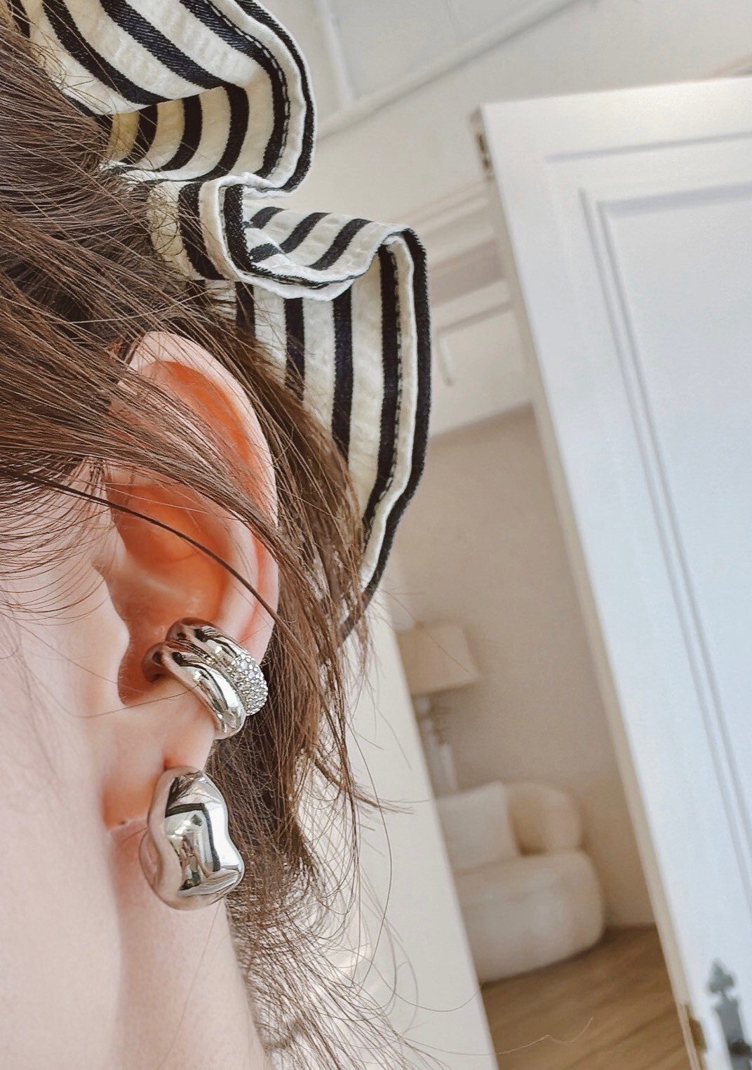 （現貨）胖胖C字耳骨夾 GH75 #winnie清單