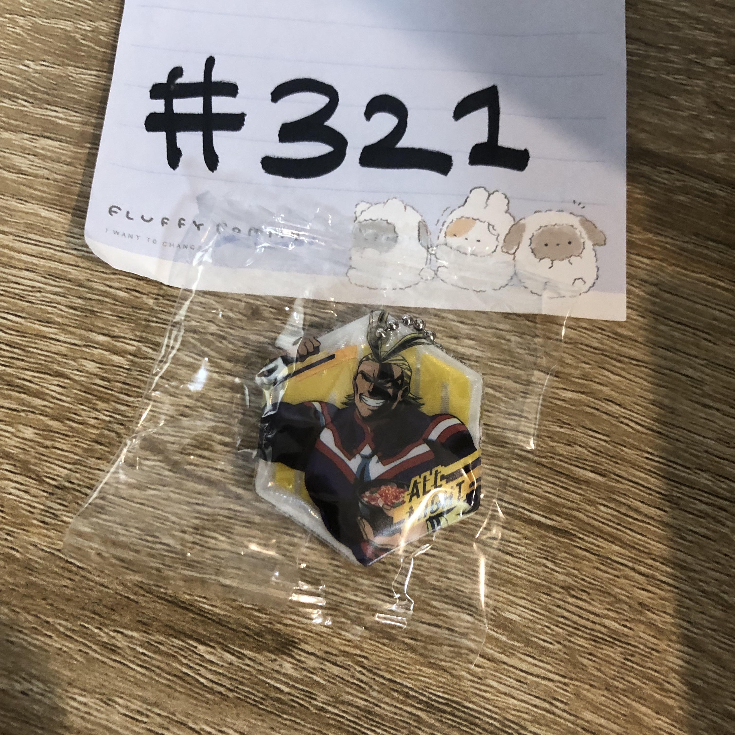 我的英雄學院 ALL MIGHT 掛件#321