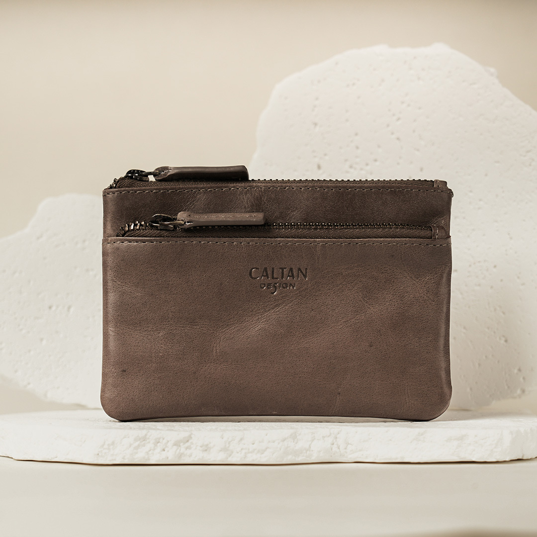 『新品上市』老爺有喜 真皮雙層零錢包(075073cl)