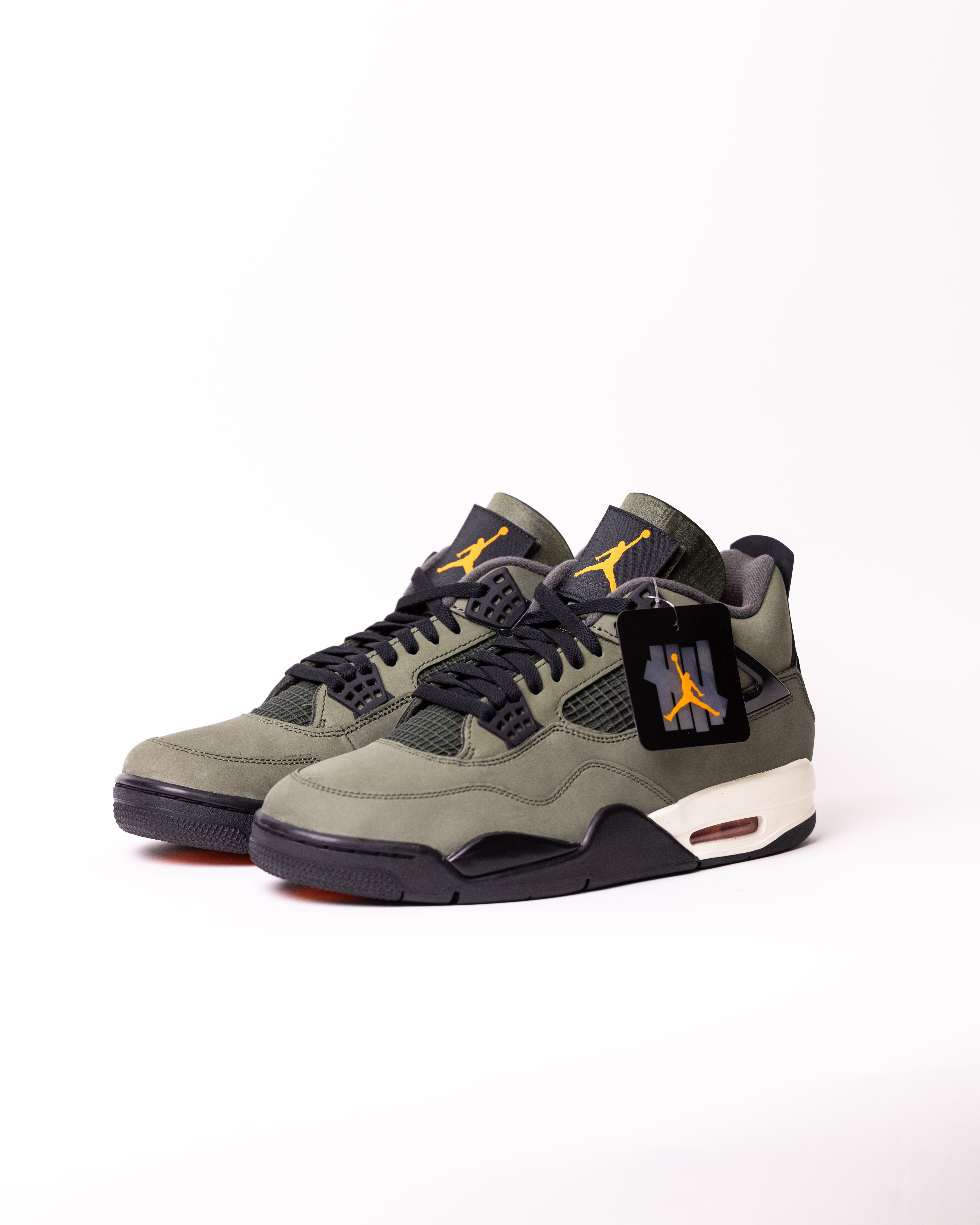 -(A13b)-AIR JORDAN 4 RETRO SP x UNDEFEATED 聯名 墨綠 復刻 男鞋 -IB1519 200