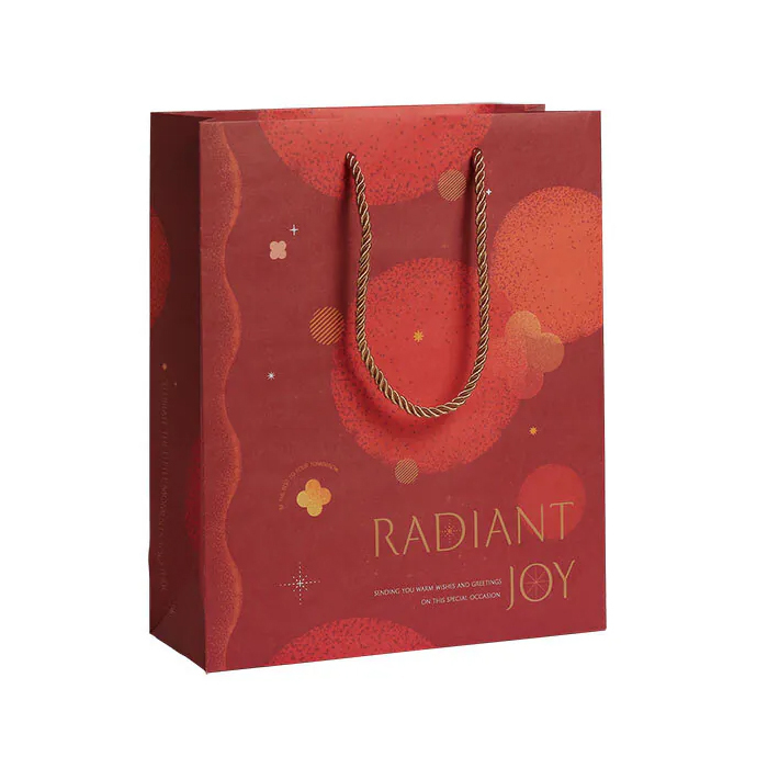 手提紙袋 大4K-方 琉金 20入/包 23*28*9cm【3-23104122】