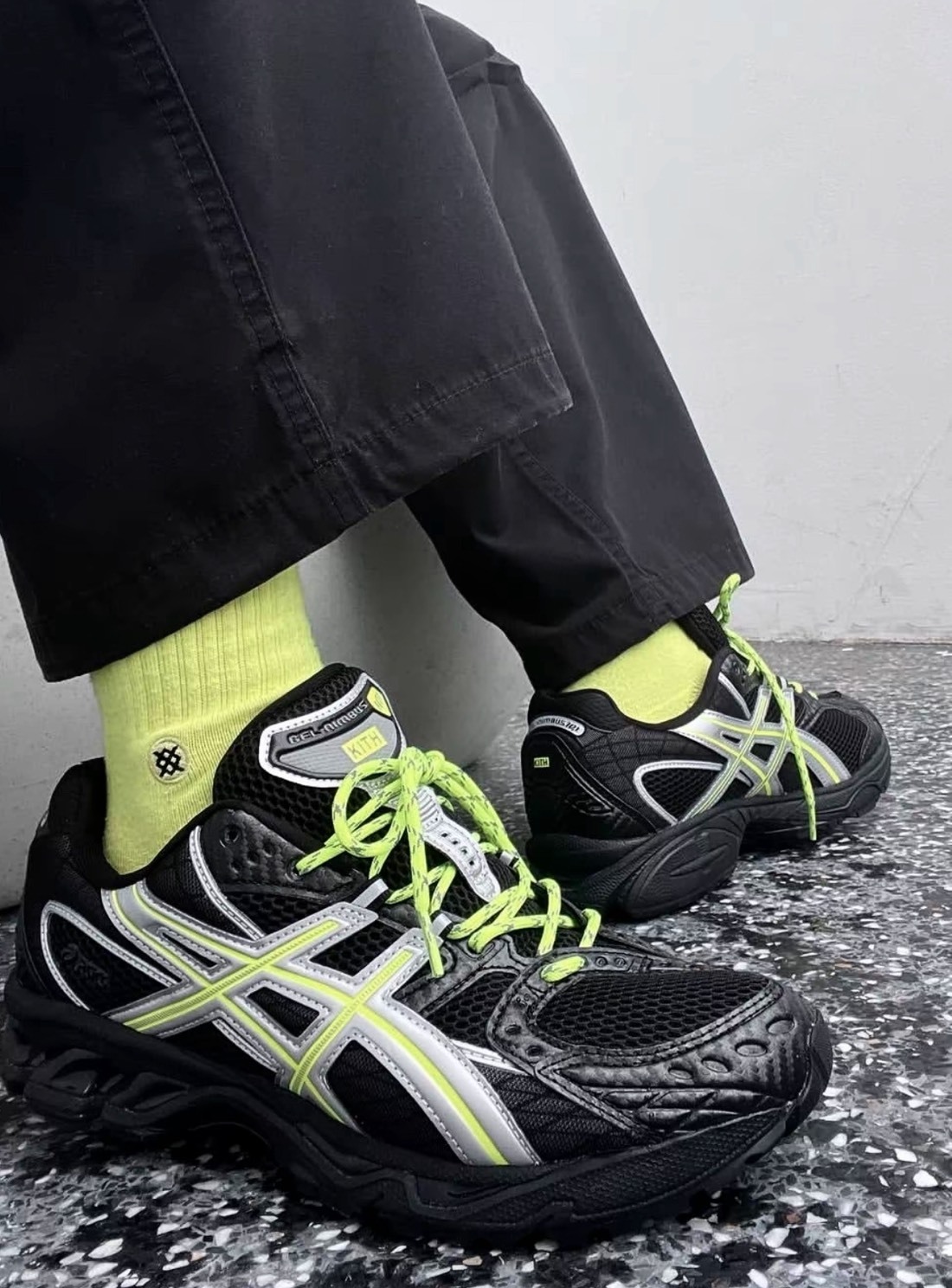 KITH聯名 Asics GEL-Nimbus 10.1 黑銀 跑步鞋 男女同款 潮流舒適百搭款 🖤✨Aug25