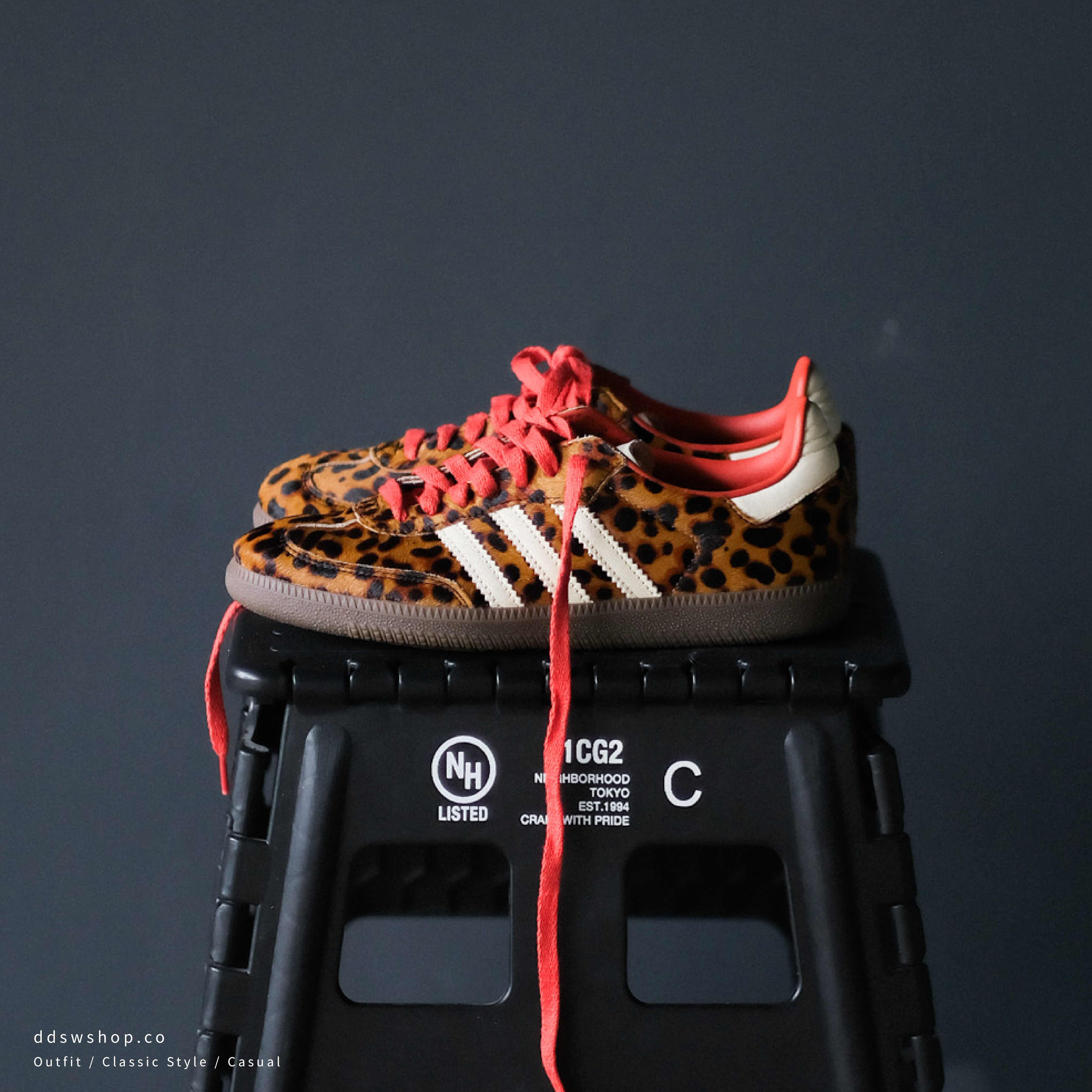 "代購" ADIDAS SAMBA OG "Leopard Pack Preloved Red" 豹紋橘  JI2734