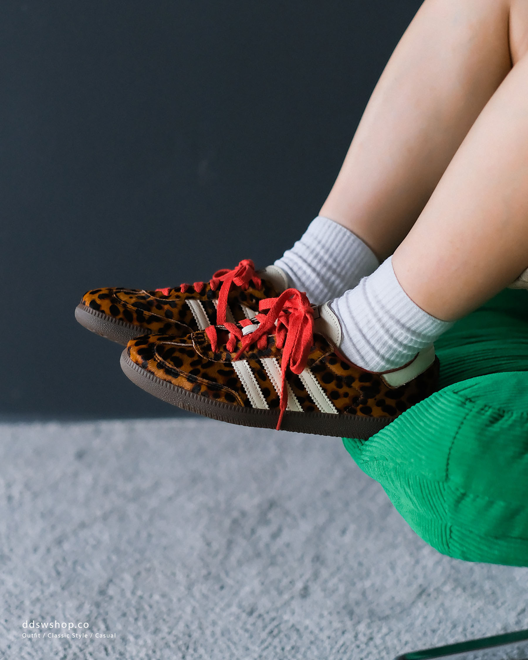 "代購" ADIDAS SAMBA OG "Leopard Pack Preloved Red" 豹紋橘  JI2734