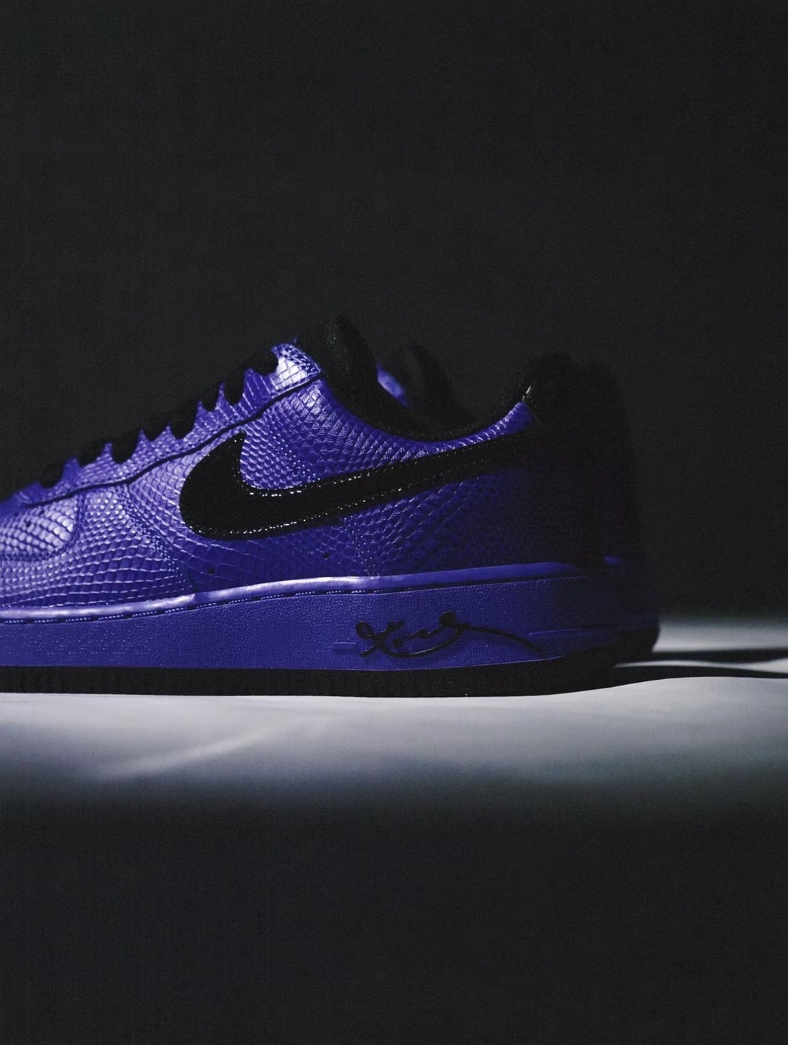 Kobe Bryant x FC Barcelona x Nike Air Force 1 Low Protro 三方聯名 NIKEX巴塞隆納X曼巴 聯名 紫曼巴 紀念款 II7062500