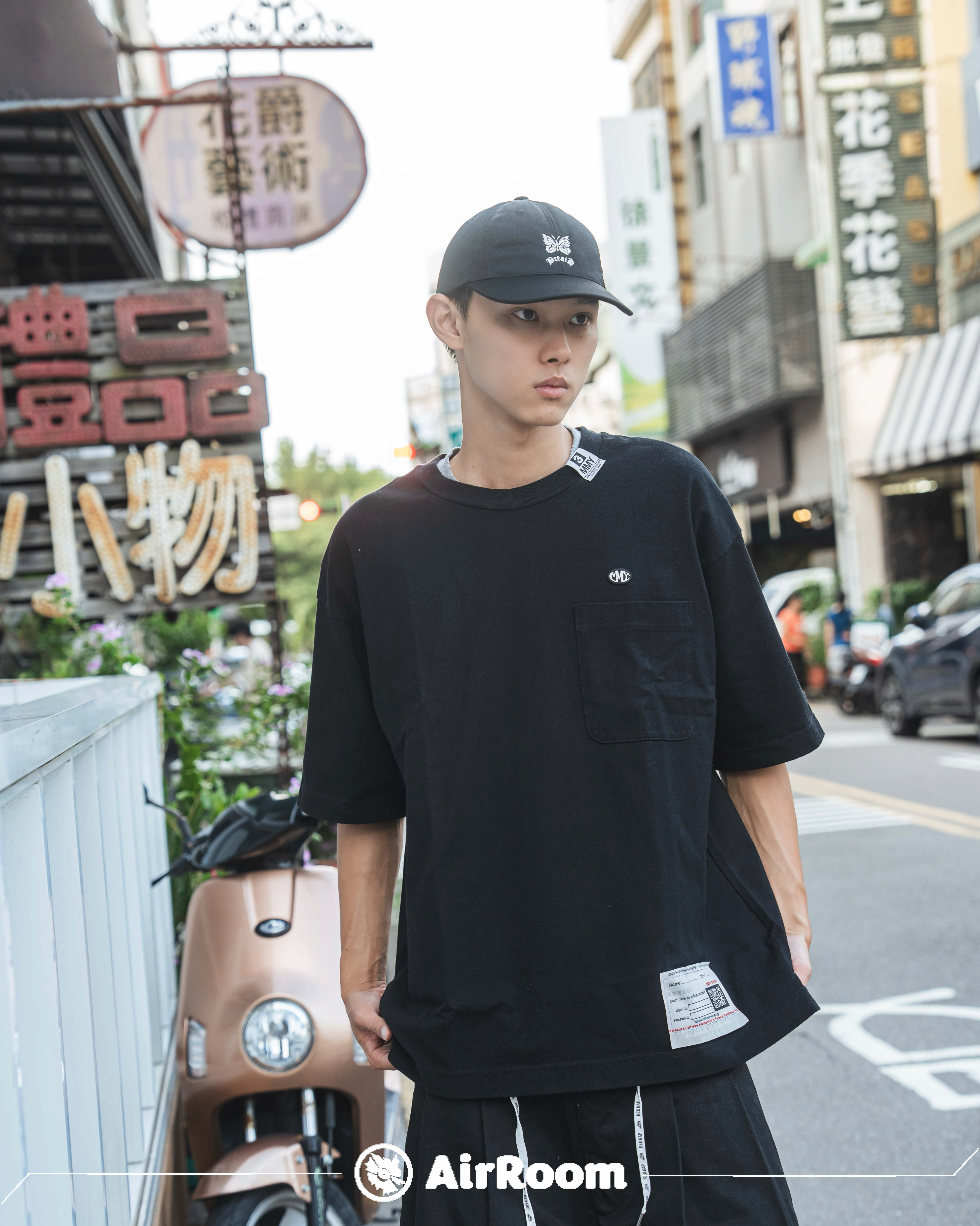 2024SS MAISON MIHARA YASUHIRO POCKET TEE  LOFI VISION MMY 寬版 笑臉 口袋 短T 現貨 A12TS641