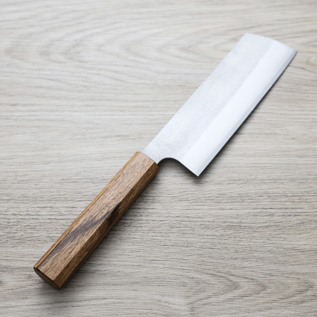 達磨刃物 古川晃裕  菜切 165mm 梨地大馬士革