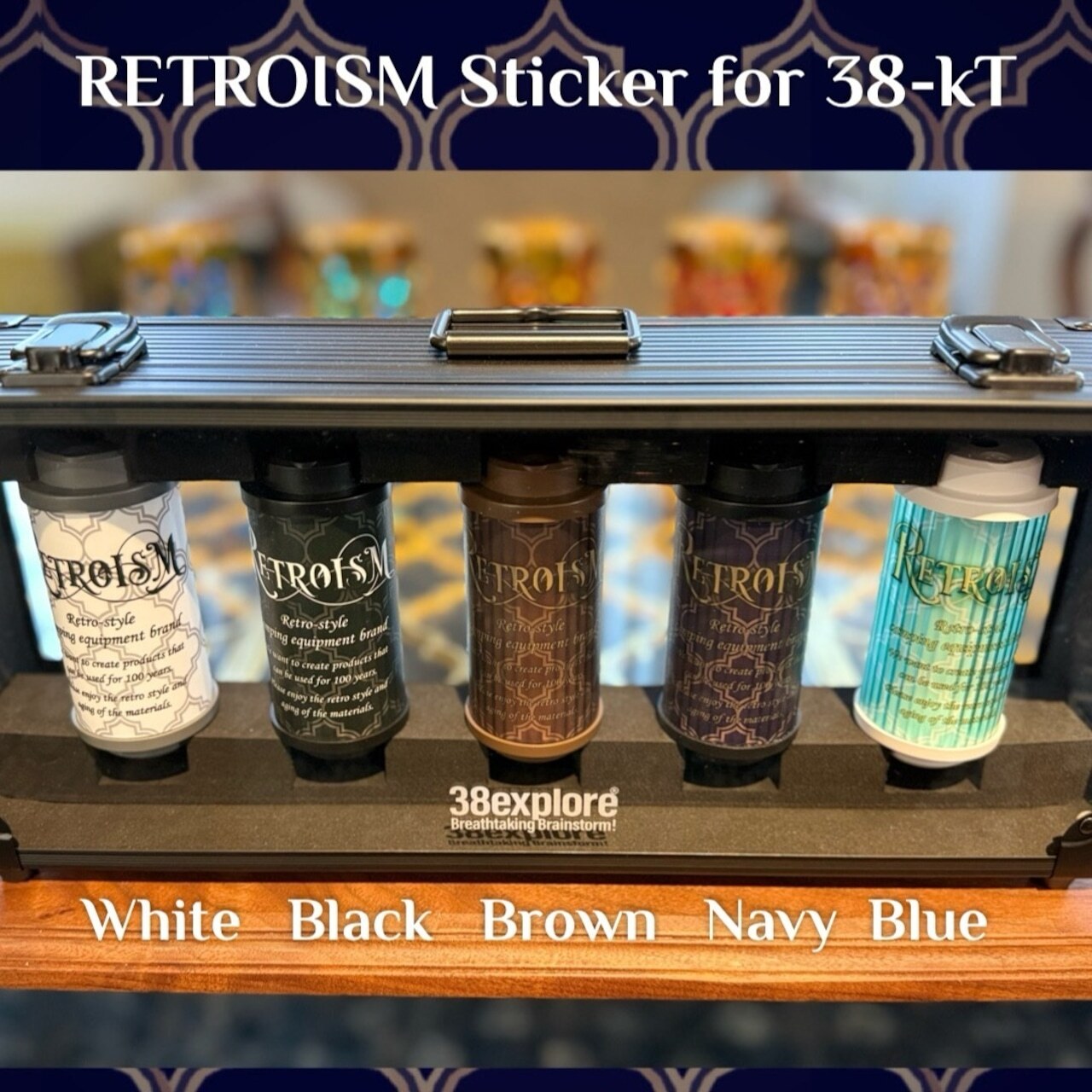 日本 - RETROISM 38燈 MIYABI 專用貼紙