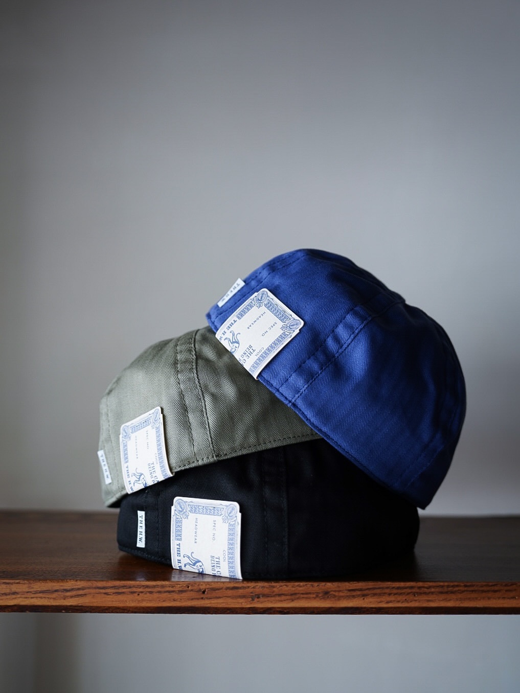 2025SS THE H.W.DOG &CO HERRINGBONE RAILROAD CAP 鐵道 軍帽 帽子 現貨 D-01054