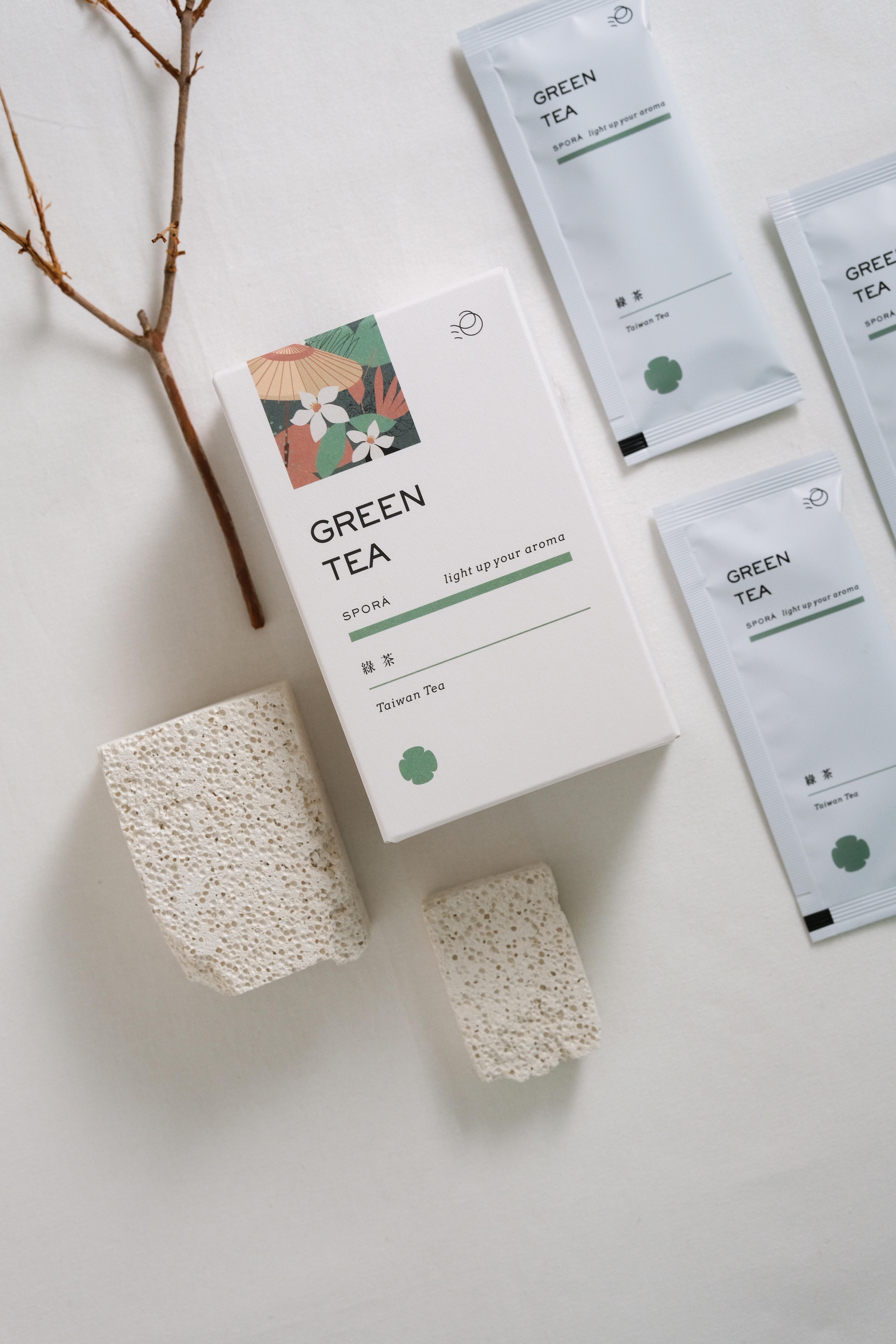 泊露茶事 | 清爽綠茶包 ( 12 入)