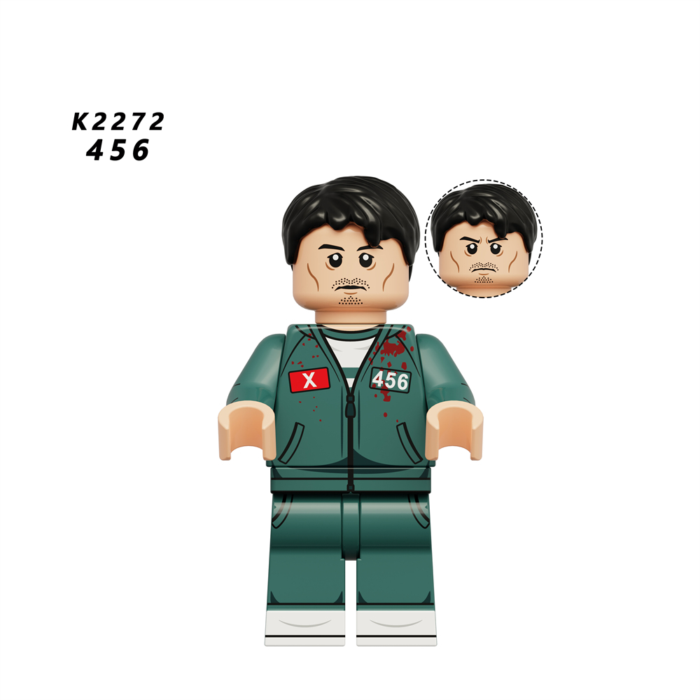 Squid Game 456 Custom Minifigures Minifigs Fit Lego KDL842 K2272