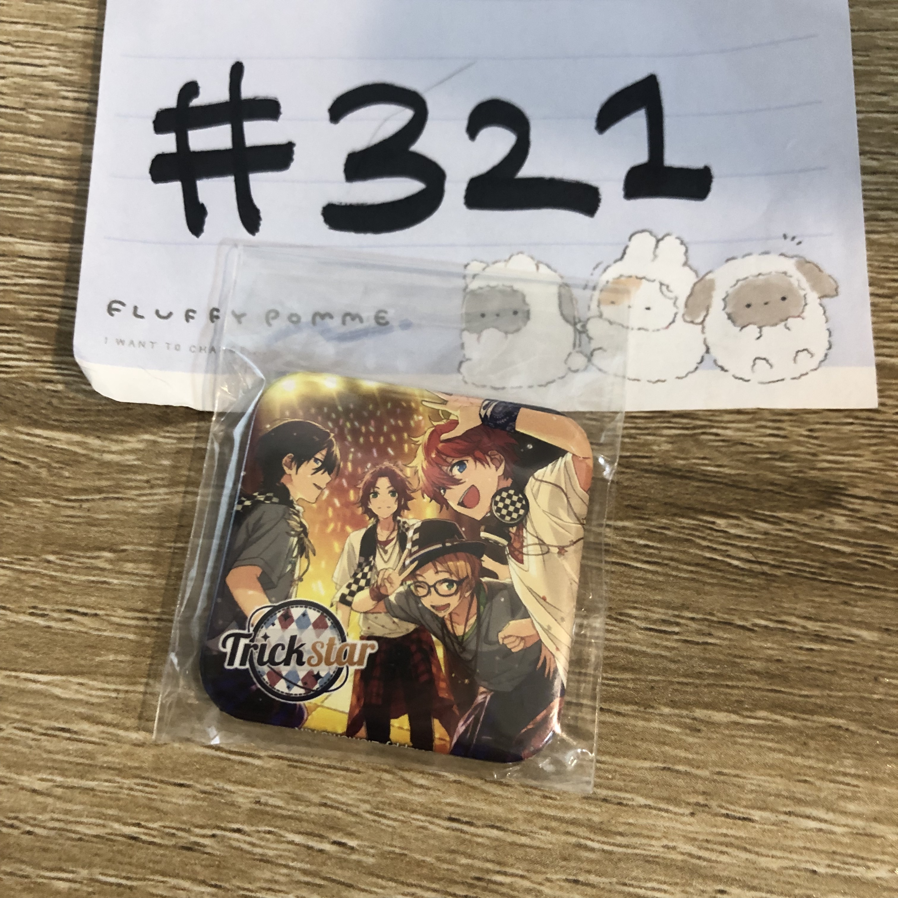 ES TRICKSTAR 襟章#321