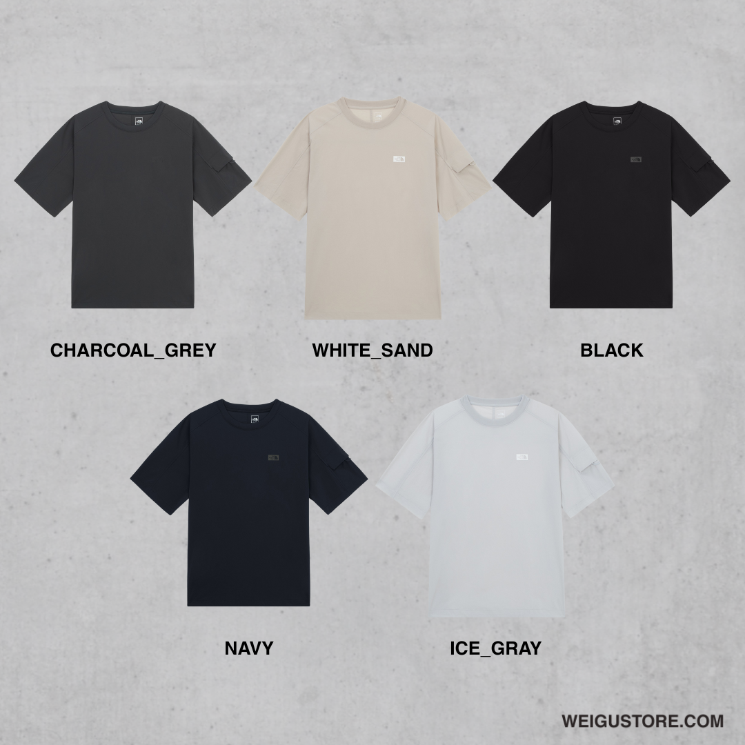 【預購】The North Face FROST TEE 涼感 口袋袖子短T NT7UR25