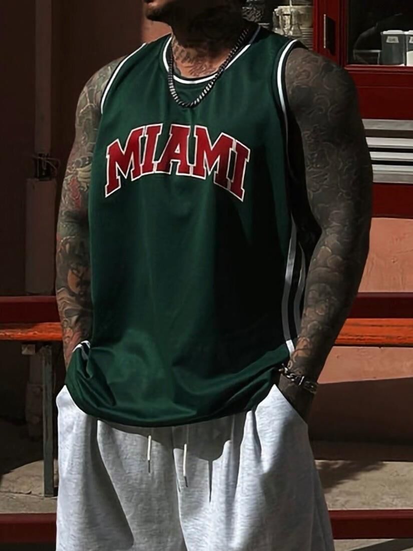 英文字背心 Not-046V