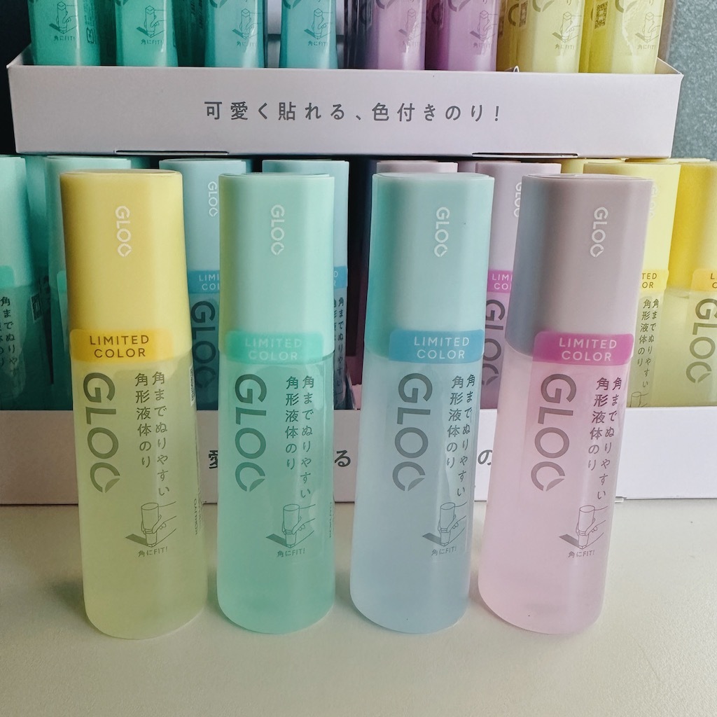 冰淇淋限定色 GLOO 時尚方形膠水 強黏型｜日本 KOKUYO