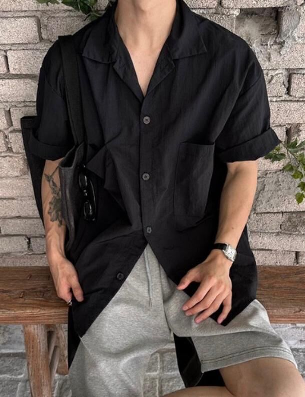 淨色短袖恤衫 Not-041S