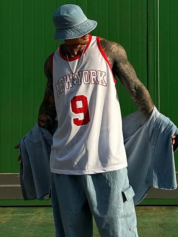 英文字背心 Not-002T