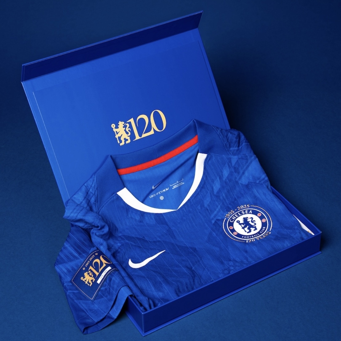 (Pre-Order) Chelsea 2025-2025 Nike 120 Anninversary Home Authentic Player Shirt