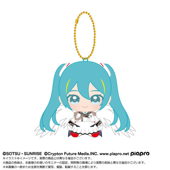 234570 Pbandai 預訂 2025/12月 Chibiぬいおすわりマスコット 初音ミク×ウイングガンダムゼロEW