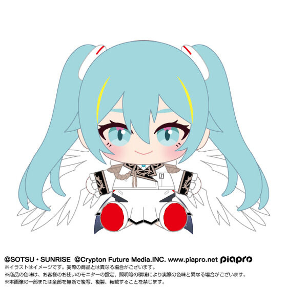 234663 Pbandai 預訂 2025/12月 ぬいぐるみ 初音ミク×ウイングガンダムゼロEW