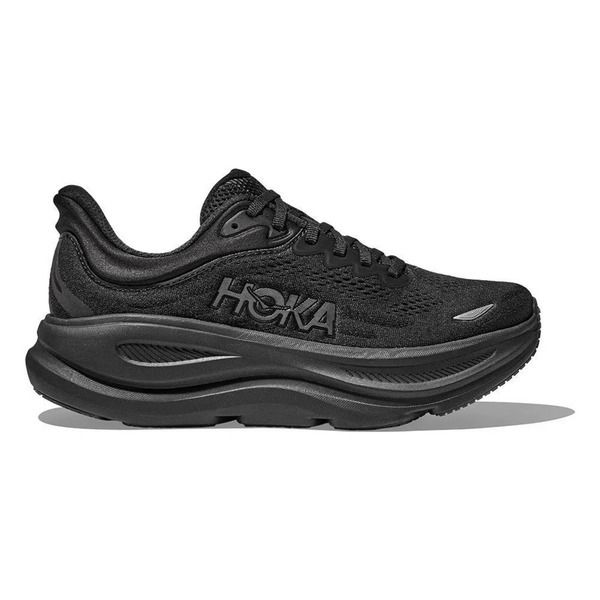 Hoka Bondi 9 Wide 1162013-BBLC 男 慢跑鞋 寬楦 彈力 支撐 緩震 黑