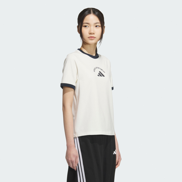 Adidas Ms Ss Tee KC0058 女 T恤 運動上衣 休閒短袖 白 黑 亞版