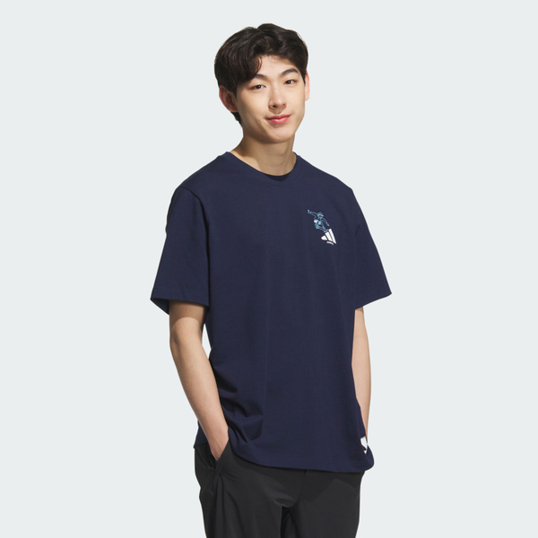 Adidas Gfx Sports Tee3 KC2869 男 T恤 運動上衣 休閒短袖 深藍 亞版