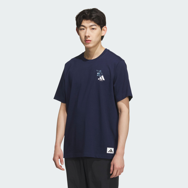 Adidas Gfx Sports Tee3 KC2869 男 T恤 運動上衣 休閒短袖 深藍 亞版