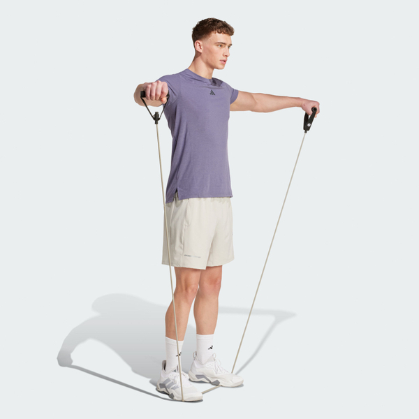 Adidas D4t Tee JX3289 男 T恤 運動上衣 休閒短袖 吸濕排汗 紫 亞版