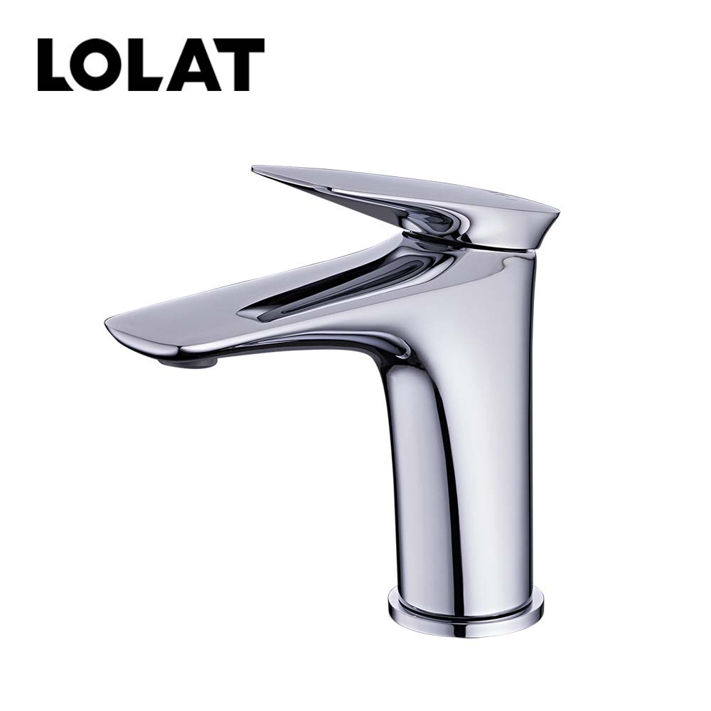 LOLAT臉盆水龍頭-鉻色BNX2587