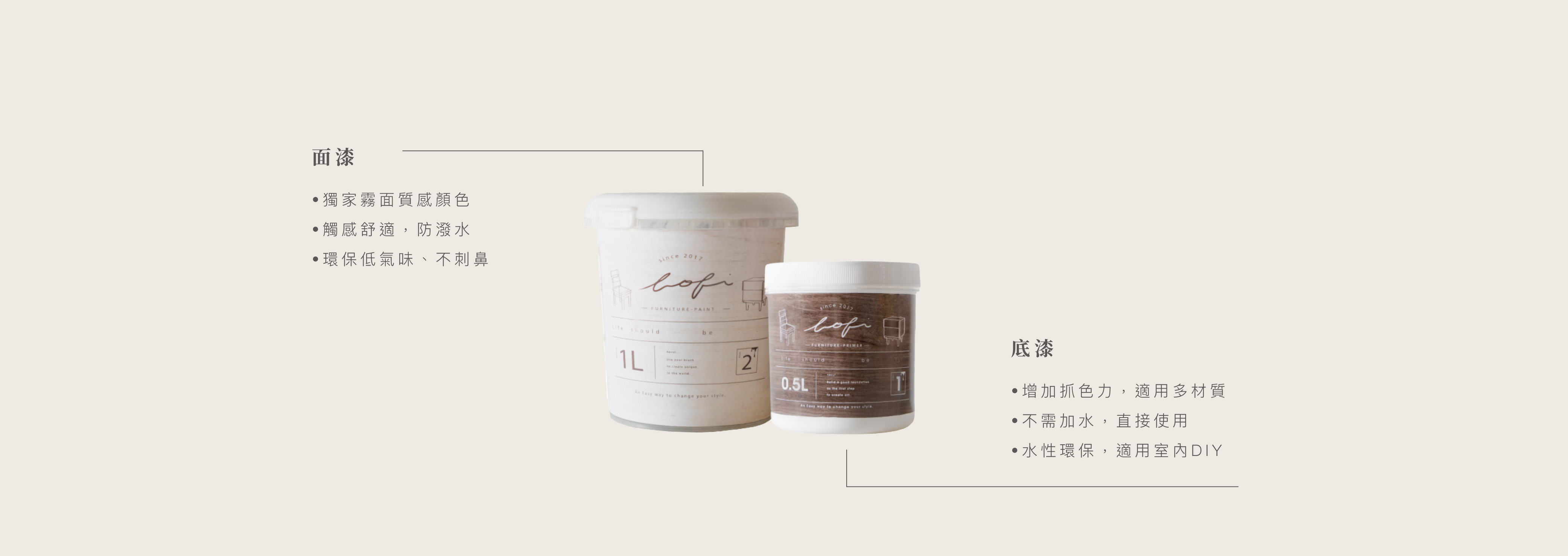 家具漆底漆與面漆特性介紹