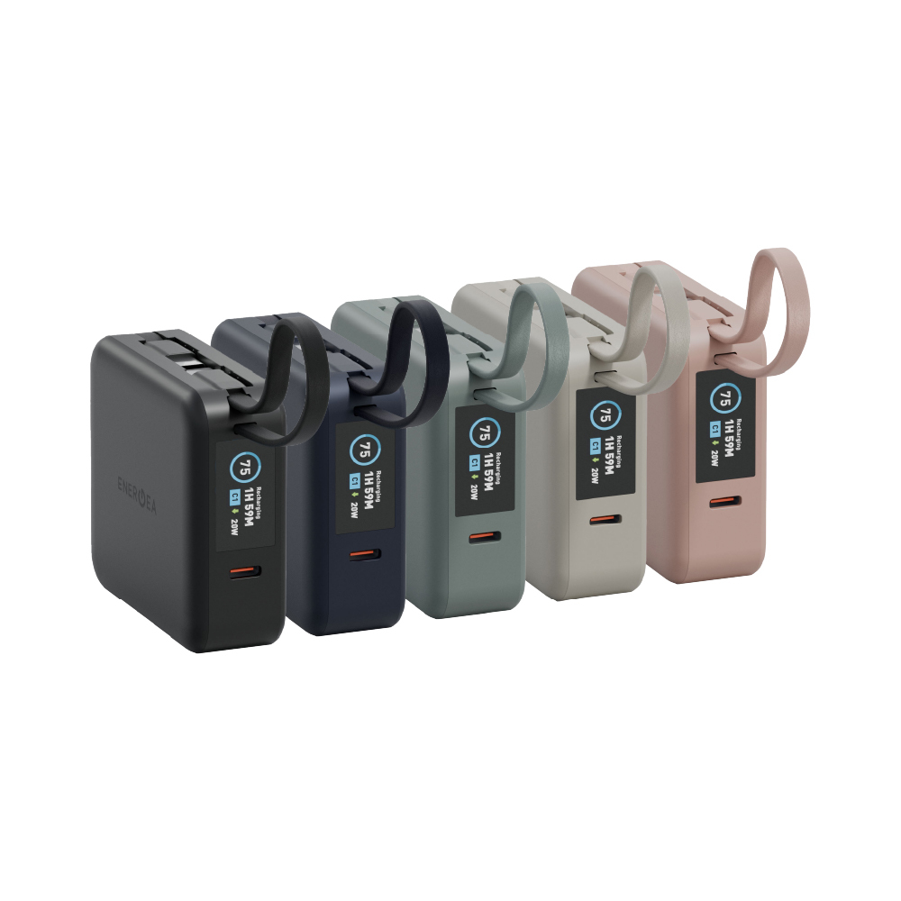 ENERGEA MagPac Mini+ 10000mAh 磁吸帶線行動電源 USB-C to USB-C