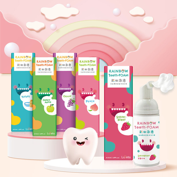 Luveta 兒童泡沫牙膏 (多款可選)