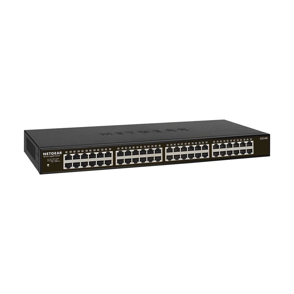 NETGEAR GS348 48埠 Gigabit 交換器