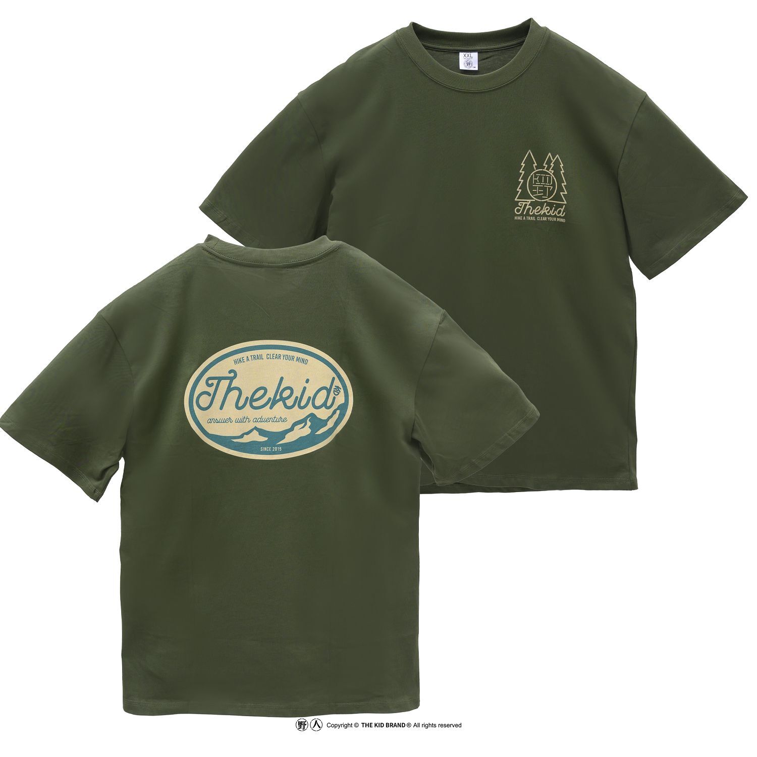 KID ® 橢圓山脈短T