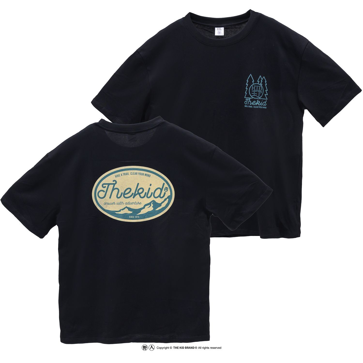 KID ® 橢圓山脈短T