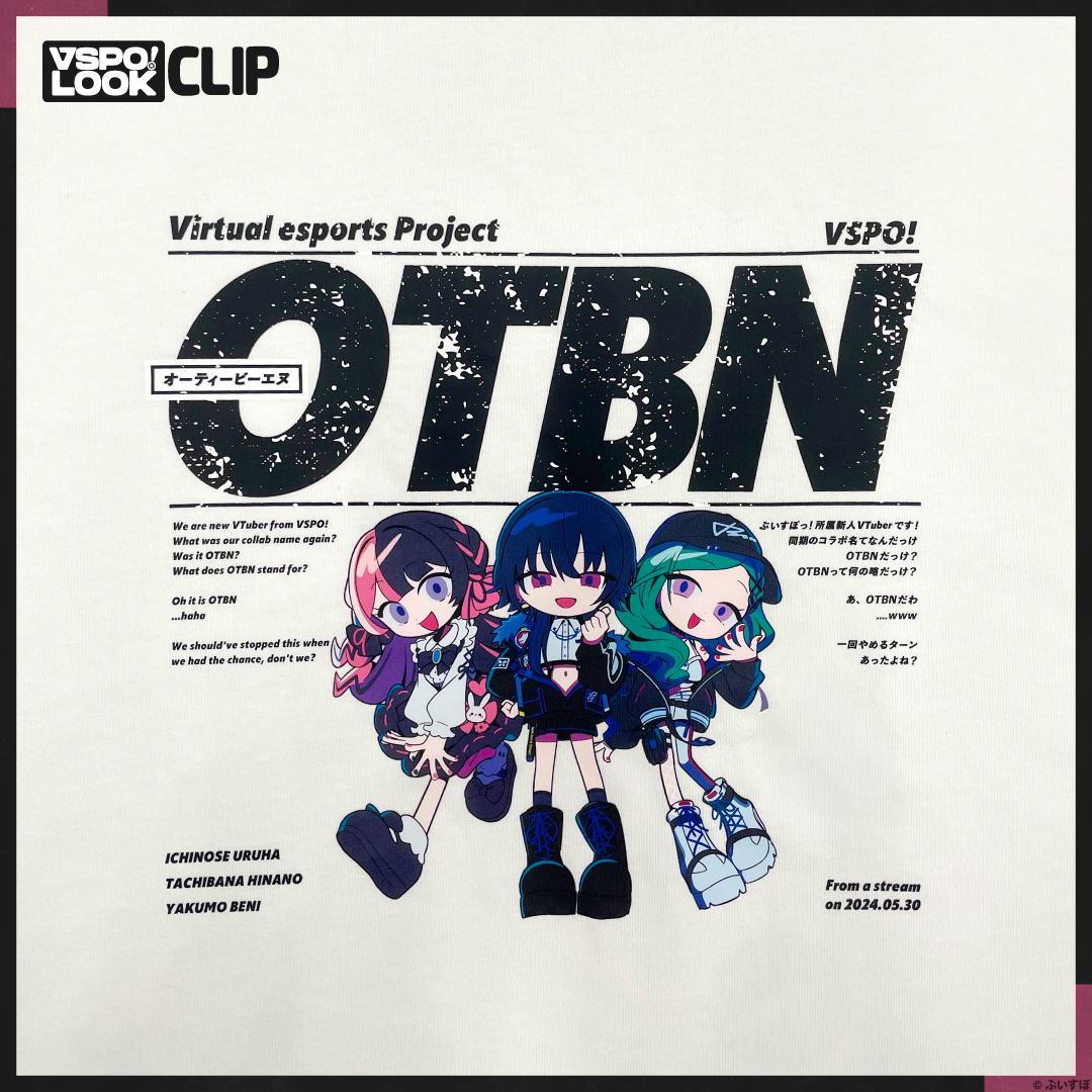 「ACG.GO」VSPO! LOOK CLIP OTBN TEE