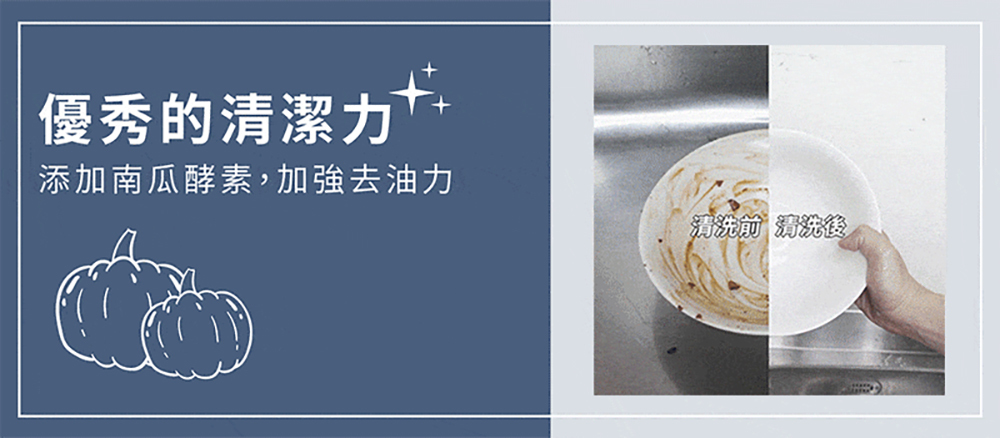 【淨毒五郎】碗盤清潔劑補充瓶1000ml