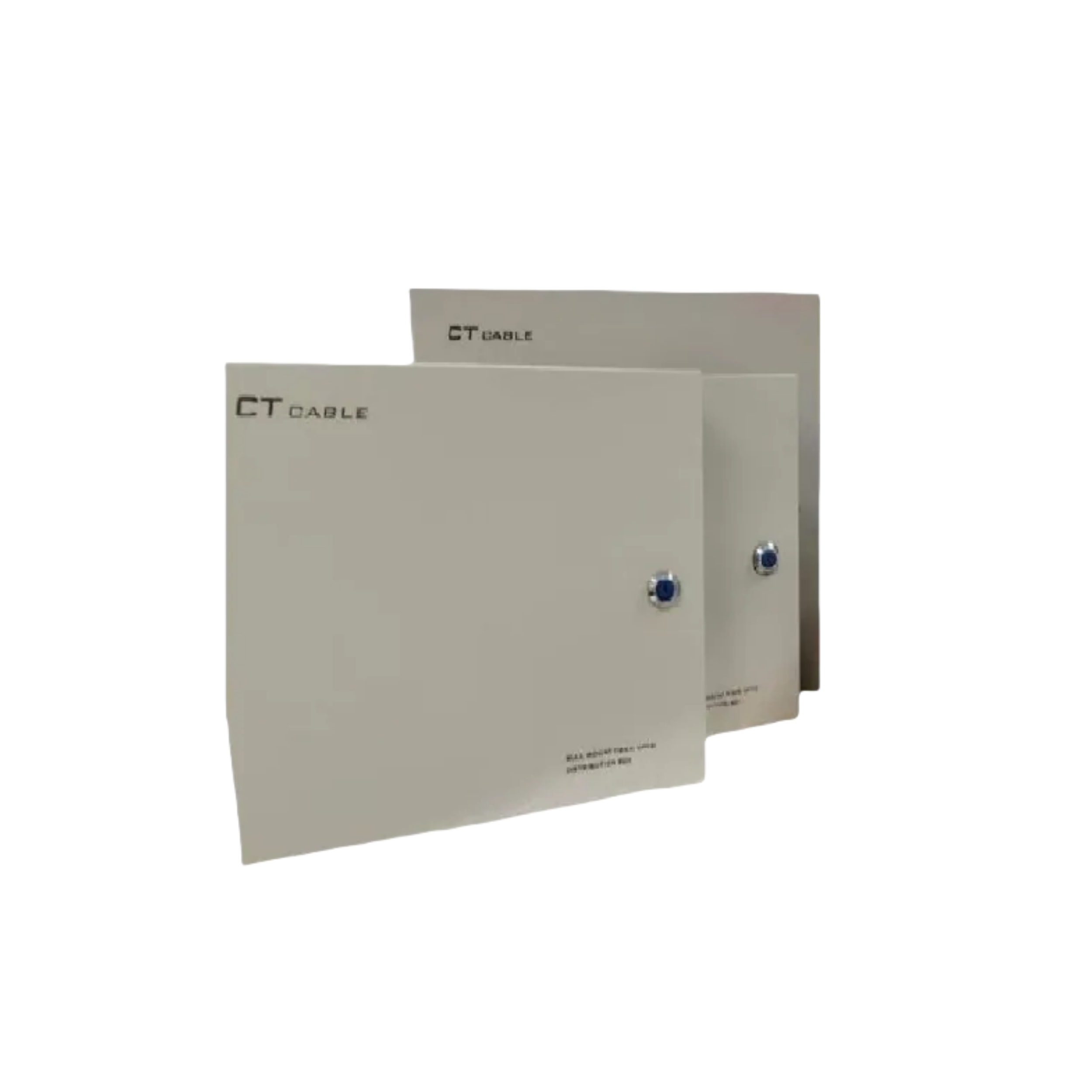 CA624 CT 400mmx380mmx100mm Wall Mount Fiber Optic Distribution Box with SC/ FC/ LC adaptors