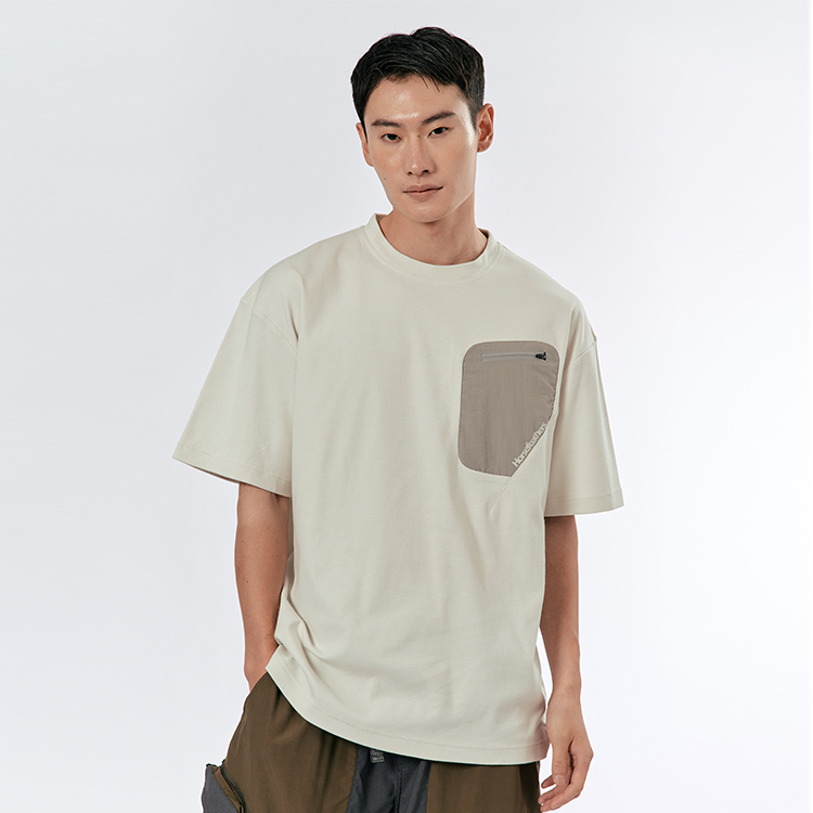 中性純棉舒適短袖T恤_ELBRUS T-SHIRT