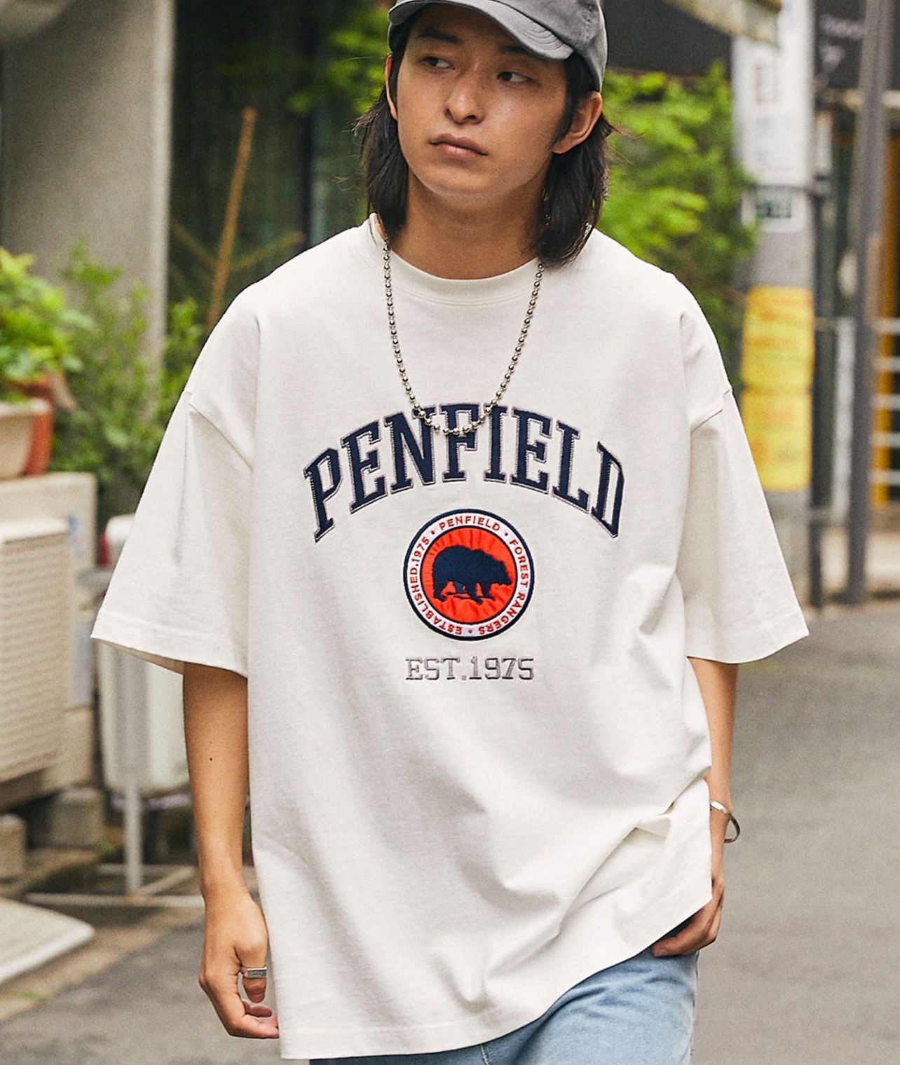 【預購】 JN080601 PENFIELD 刺繡logo短袖上衣