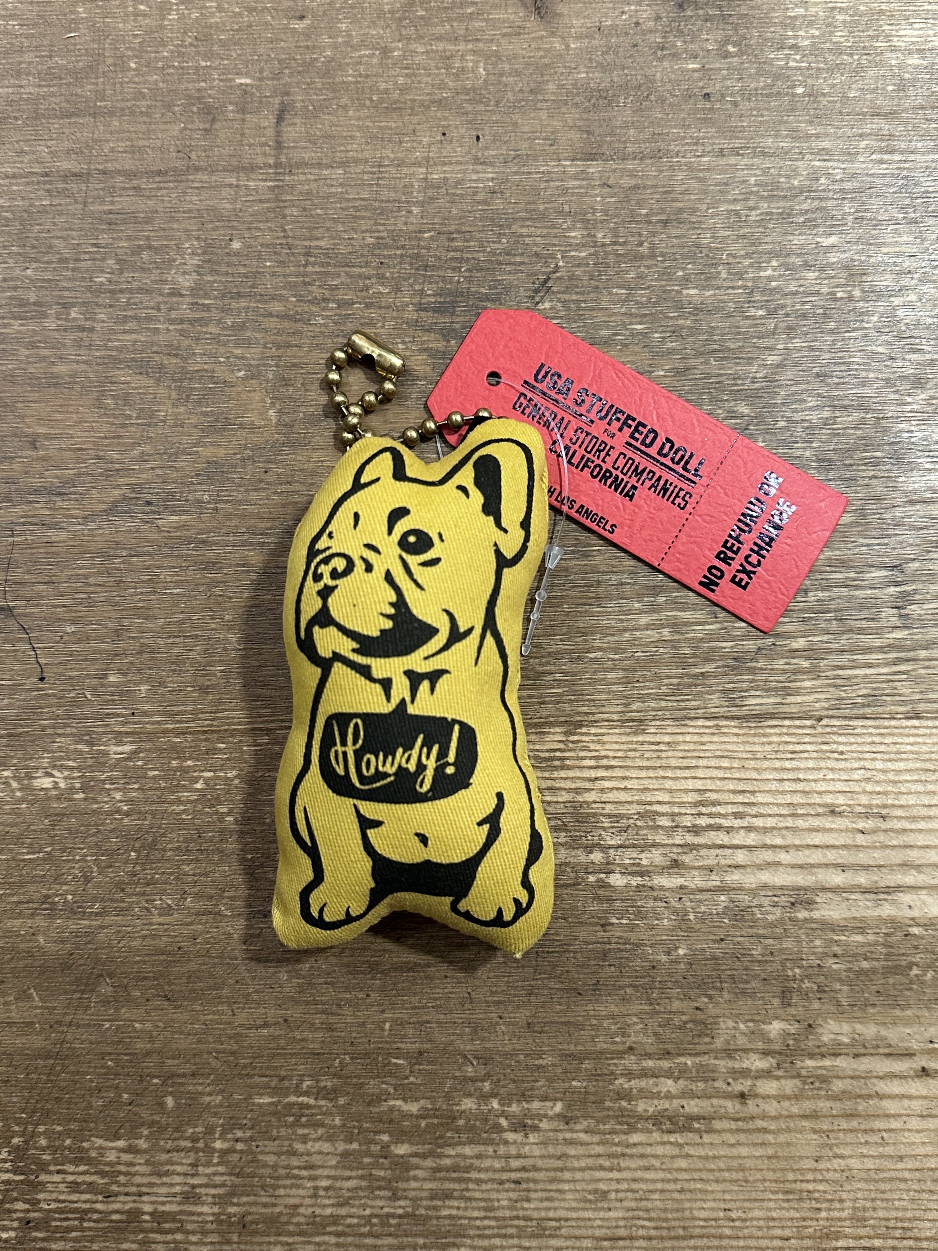 USA STUFFED DOLL ☛French Bulldog  Key Chain