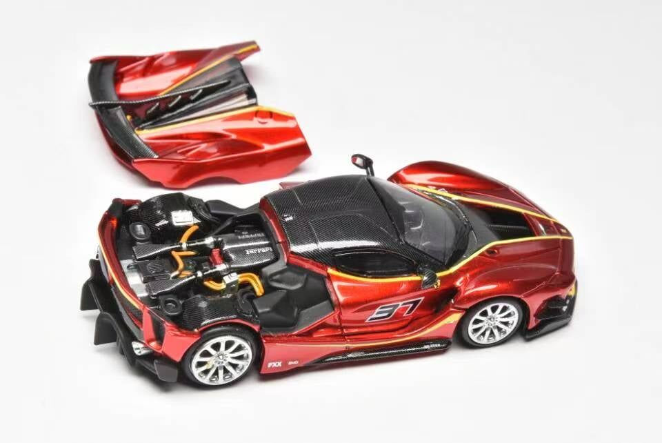 預訂:1/64 Little Toys Ferrari FXX-K Evo Metallic Red #37 LHD (LTFFXXKMR37 )