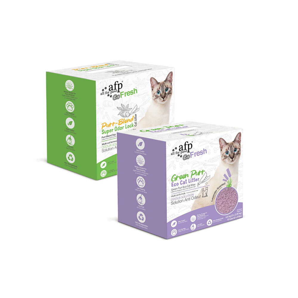 【AFP】清新系列 竹萃三效混和砂 竹纖環保豆腐砂4.5kg(2.25KG*2)