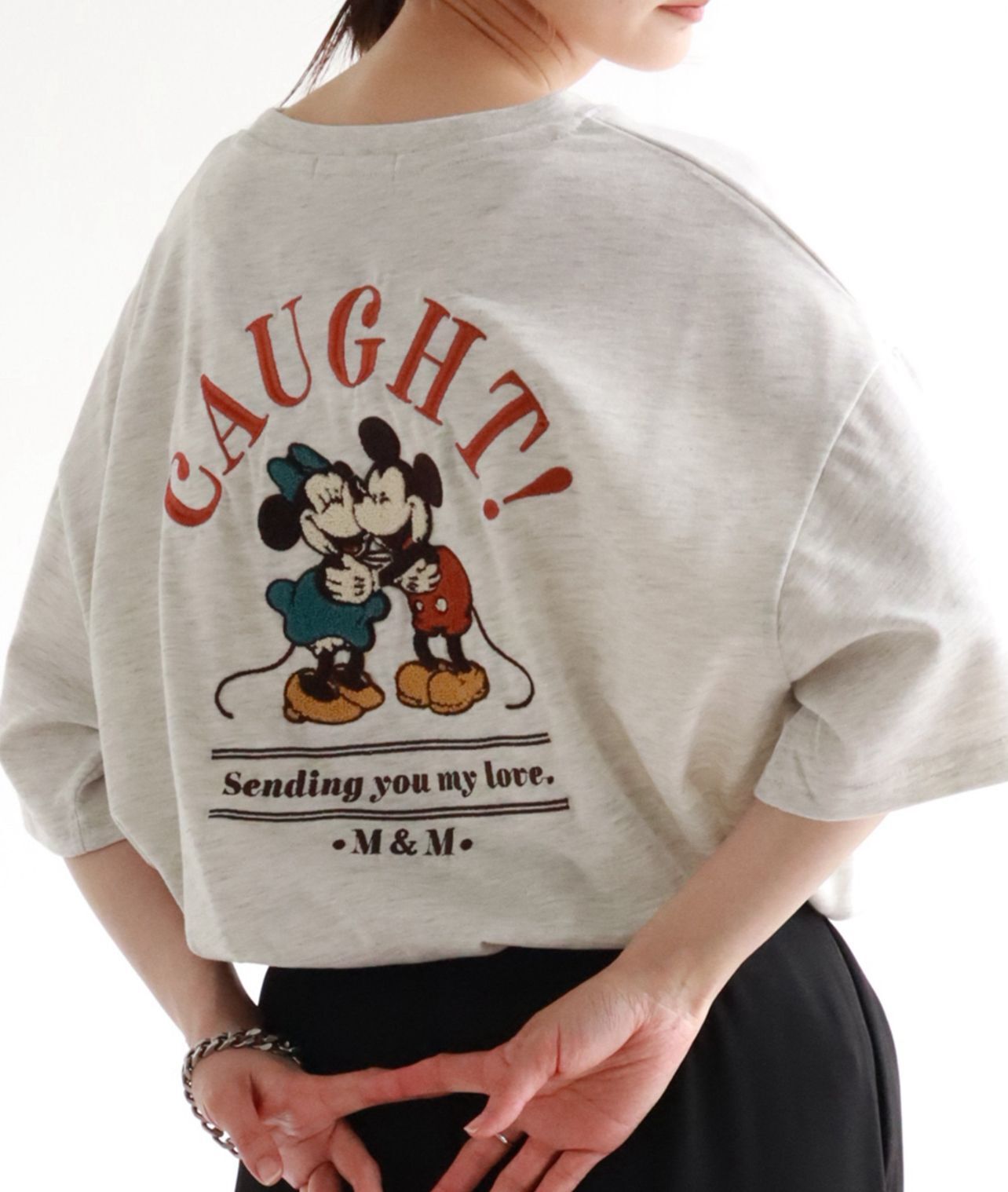 【預購】 JN080602 Disney 圖案印花短袖上衣