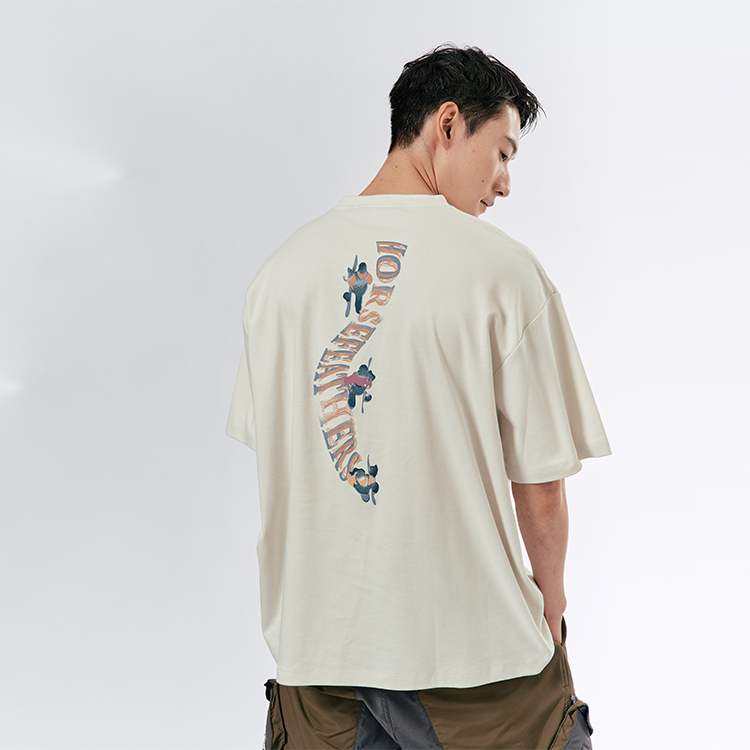 中性純棉舒適短袖T恤_HALE T-SHIRT