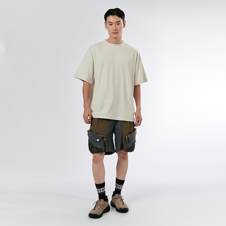 中性純棉舒適短袖T恤_HALE T-SHIRT