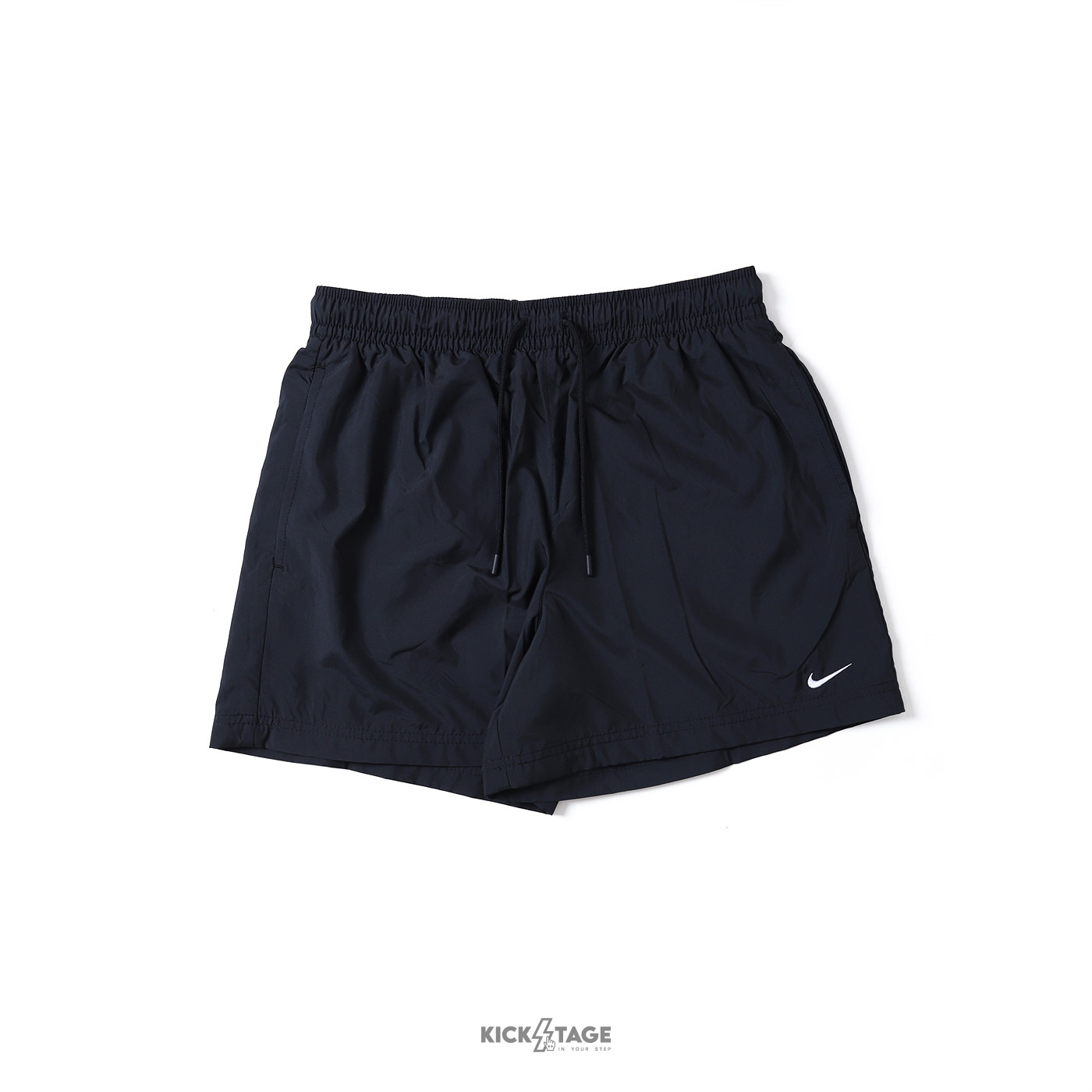 女款 NIKE NSW 黑 刺繡LOGO 輕量 涼爽 抽繩 運動 短褲【FV7558-010】