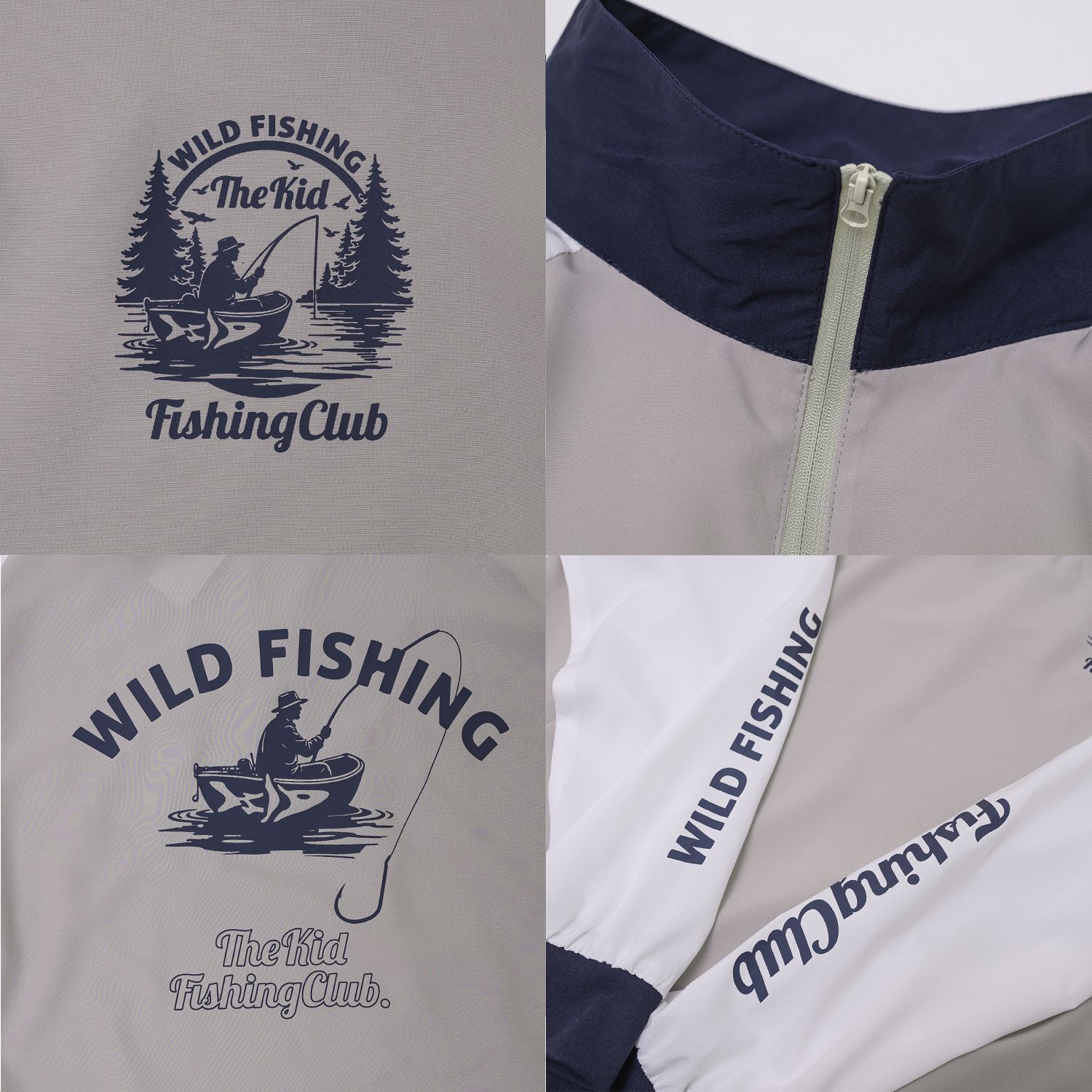 KID ® 野釣俱樂部 半拉鍊式防曬上衣