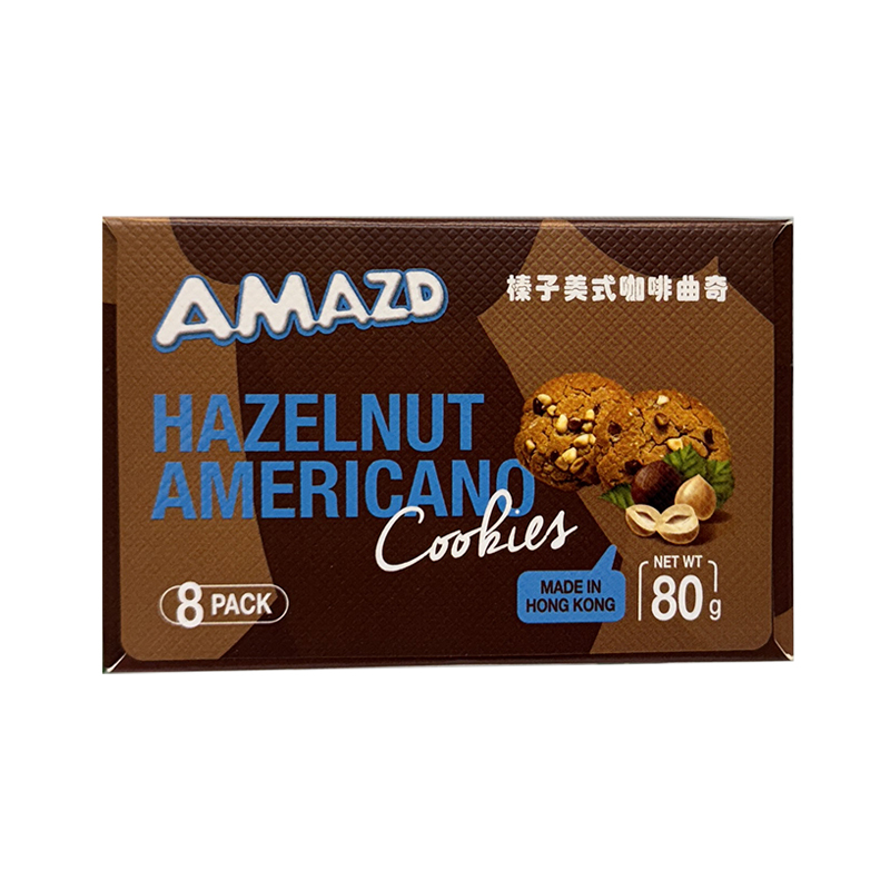 香港手信 榛子美式咖啡曲奇盒裝80g [食用日期︰8/7/2026]